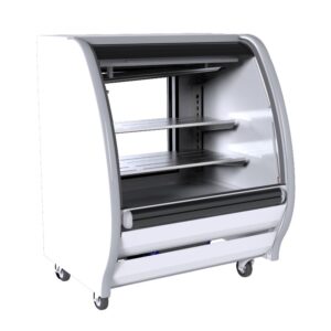 TEM-100LS Vitrina Delicatessen Lisa Vidrio Panorámico Torrey - Image 3