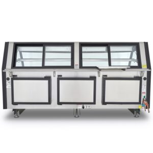 TEC250INOX Vitrina carnicera modular 2.5M 100% acero inoxidable - Image 4