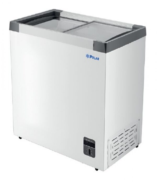CH 200PR CONGELADOR POLAR TAPA DE CISTAL ECONOMICO PAARA PALETAS HELADOS CONGELADOS IMAGEN 01