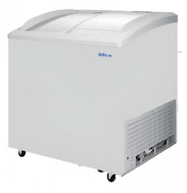 CH 300CR CONGELADOR POLAR TAPA DE CRISTAL PARA PALETAS HELADOS CONGELADOS NUGGETS ECONOMICO IMAGEN 01