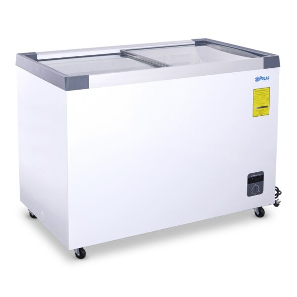 CH 300PR CONGELADOR POLAR TAPA DE CRISTAL ECONOMICA HELADOS CONGELADOS PALETAS PESCADO IMAGEN 01