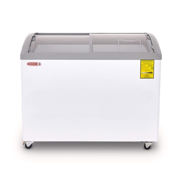 CHC 110CR CONGELADOR TORREY TAPA DE CRISTAL HELASOS PALETAS CONGELADOS PESCADO IMAGEN 01
