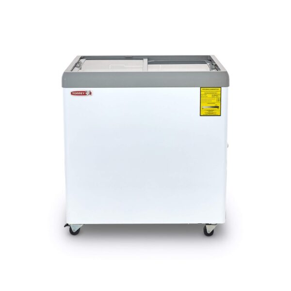 CHC 80PR CONGELADOR TAPA CRISTAL PLANA TORREY PALETAS CONGELADOS PESCADO HELADO IMAGEN 01