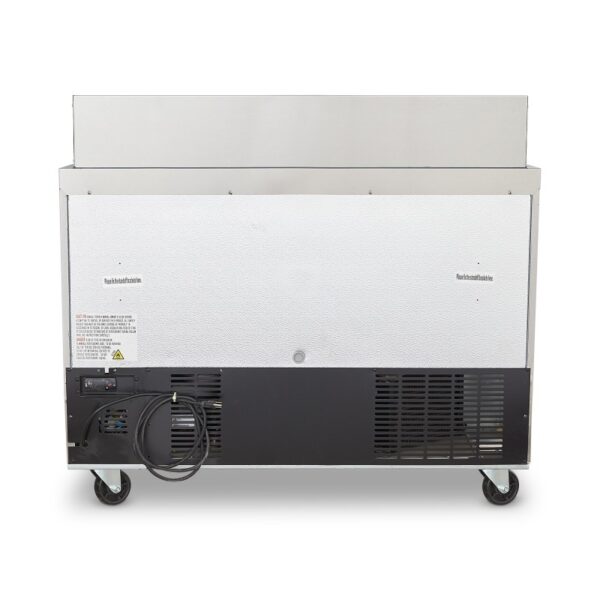 MFS-48 MESA DE PREPARACIÓN SANDWICH Y ENSALADAS 48" 4 MFS 48 mesa fria refrigerada para ensaladas toppings sandwiches torrey imagen 04