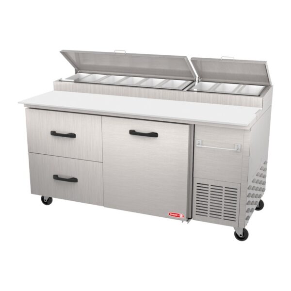 PPT67-21R1S mesa fria refrigerada de preparacion sandwich toppings torrey imagen 01 PPT67 21R1S mesa fria refrigerada de preparacion sandwich toppings torrey imagen 01